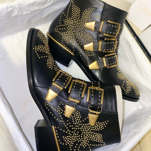 Chloé NWT Susanna Short Boots - 2 dust bags included - Picture 4 of 10